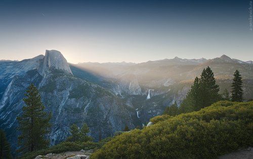 Sunrise from Glacier Point