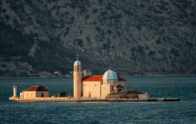 черногория, пераст, gospa Gospa od Škrpjela фото превью