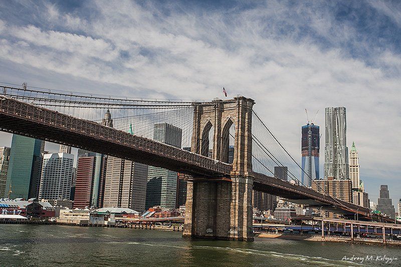new york, manhattan, brooklyn bridge NYC фото превью