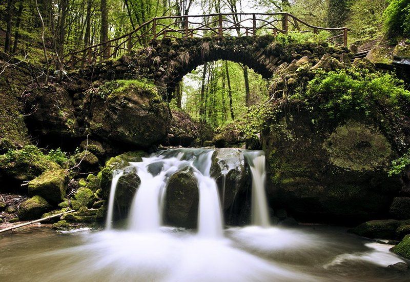 luxembourg, cascades,  mullerthal Mullerthal cascades фото превью