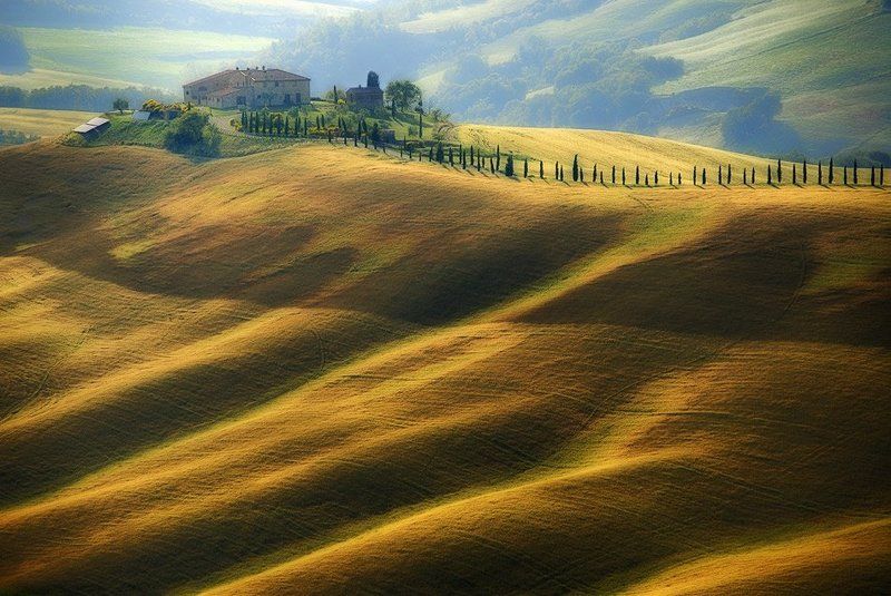 tuscany. тоскана, волны, waves La Casa Toscana фото превью