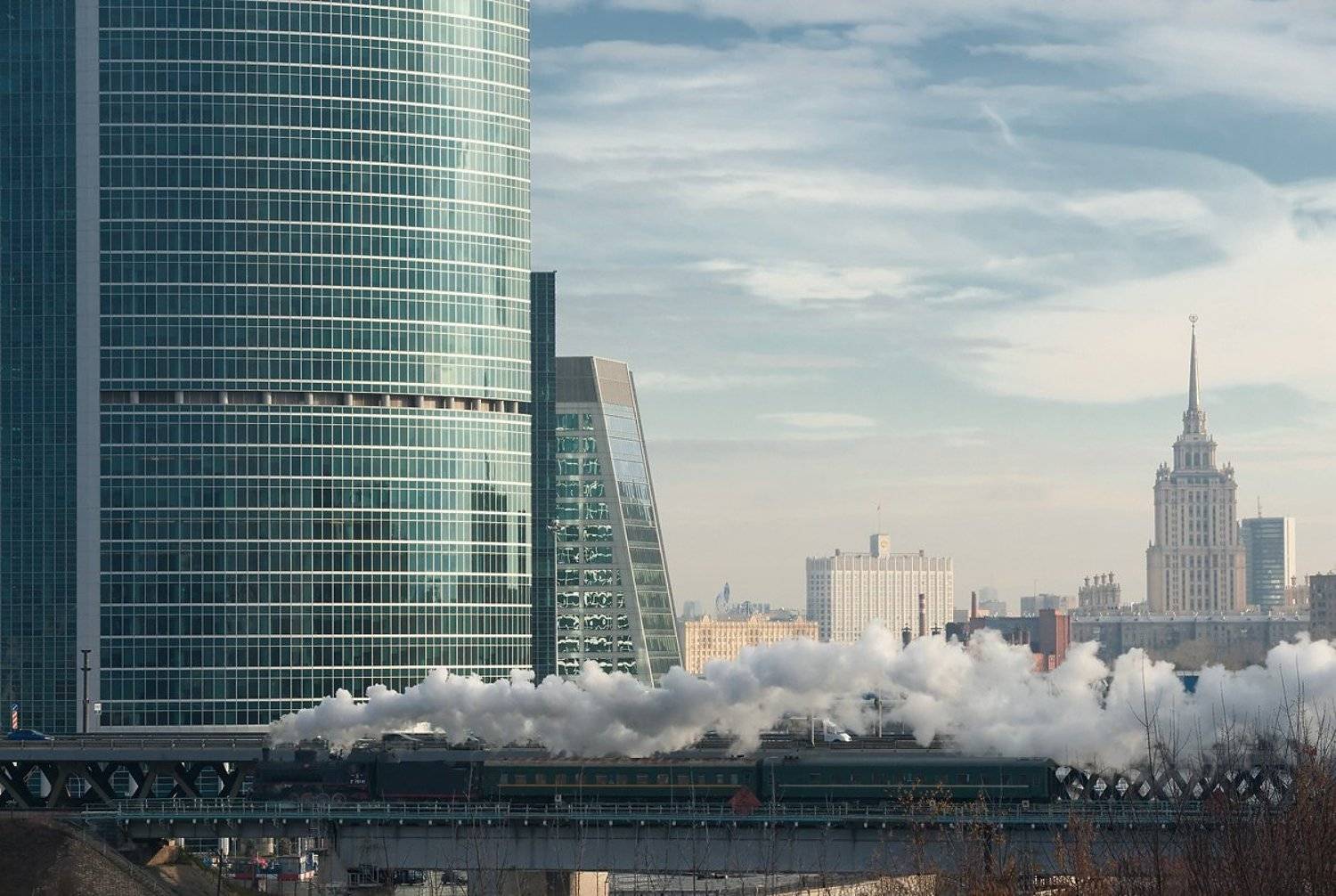 Москва-сити, Паровоз, Ретропоезд, Эр 797-41, Михаил Глаголев