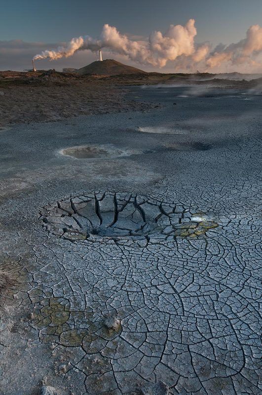 gunnuhver,iceland,midnight Gunnuhver Colors фото превью