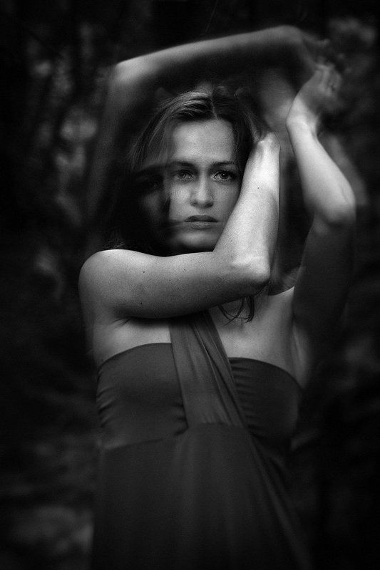 портрет, лес *** фото превью