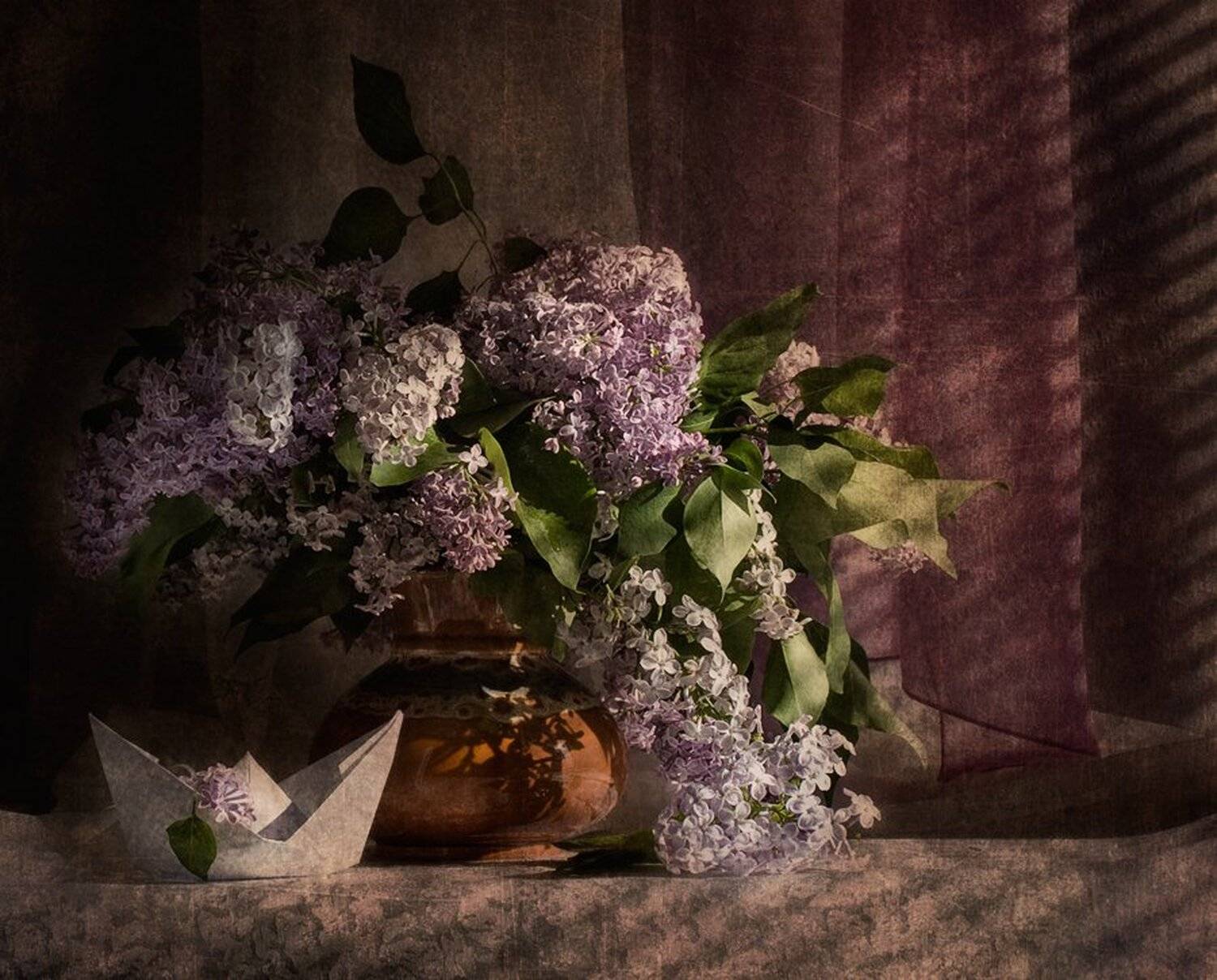 натюрморт, цветы, сирень, Наталья Кузнецова (Nateletro)