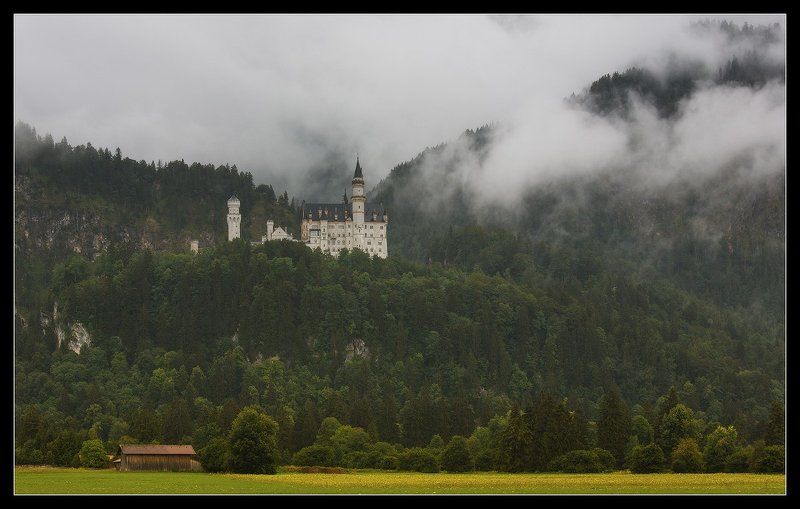 neuschwanstein, нойшванштайн, германия, бавария, замок Лебединый Камень. Neuschwanstein... фото превью