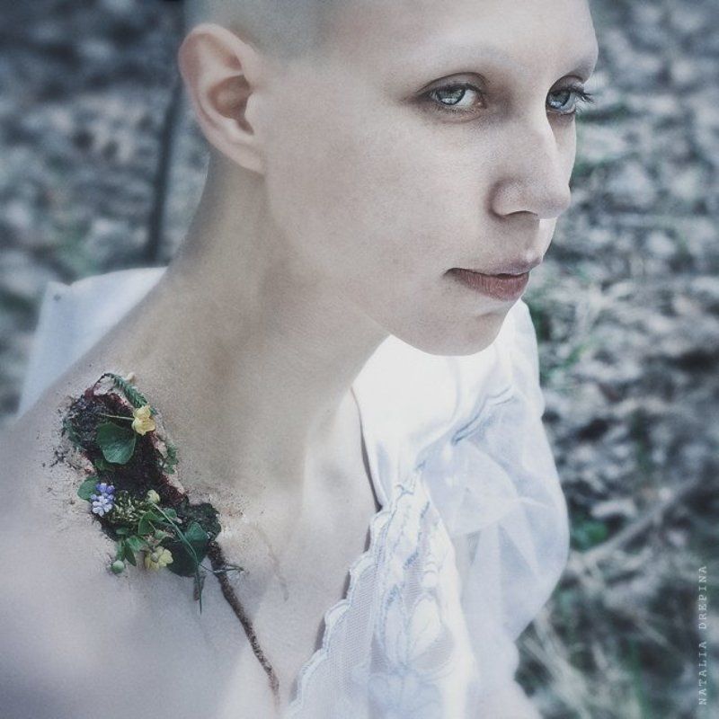 весна, рана, проталина, земля, холод, инопланетянка The germ of spring фото превью