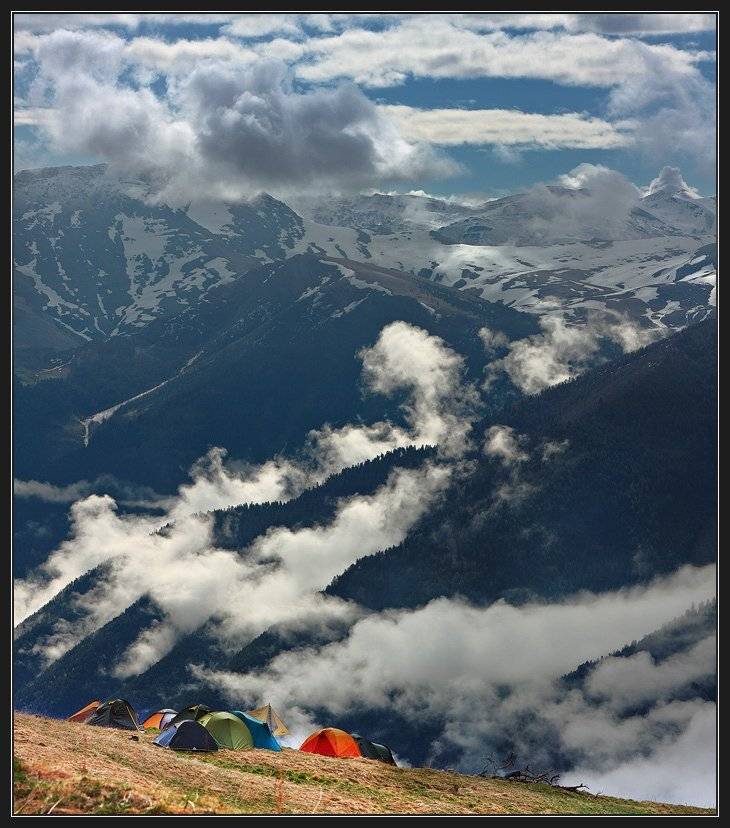 кавказ, горы, архыз, Николай Стюбко