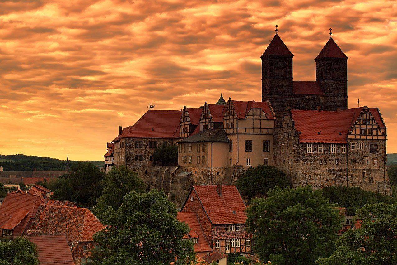 германия,замок, quedlinburg, Игорь Дубровский