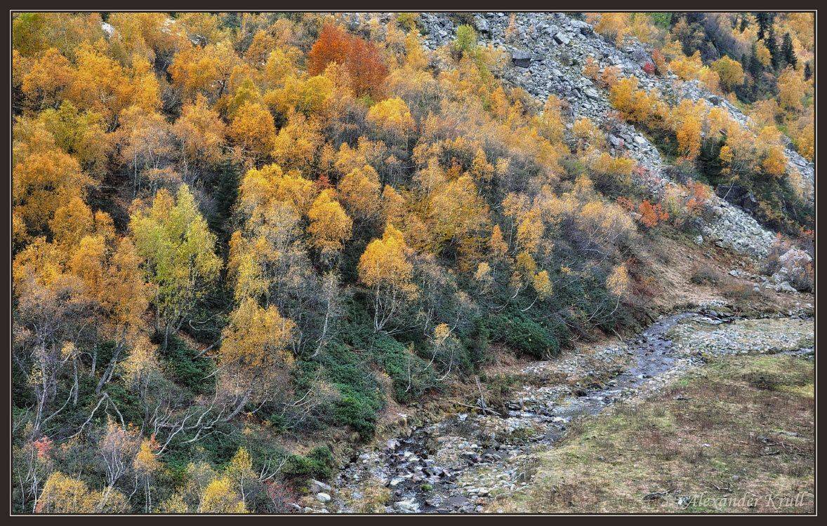 кавказ, кчр, горы, осень, Александр Круль