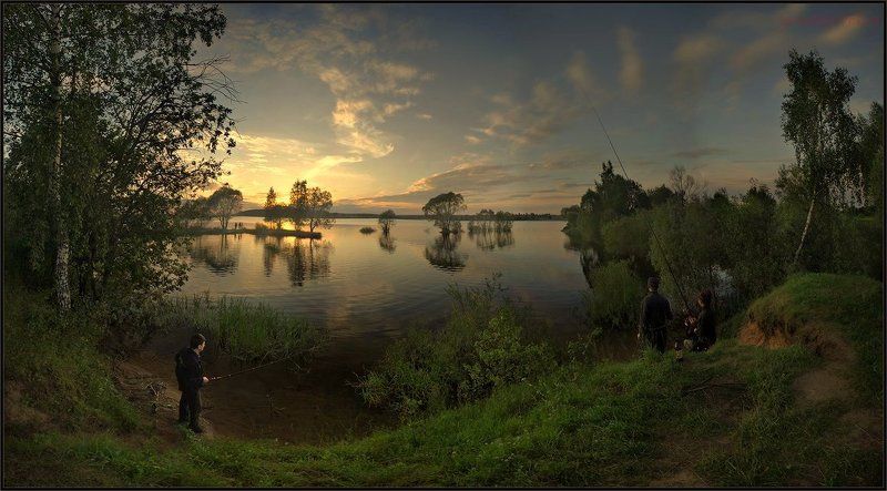На вечерней заре фото превью