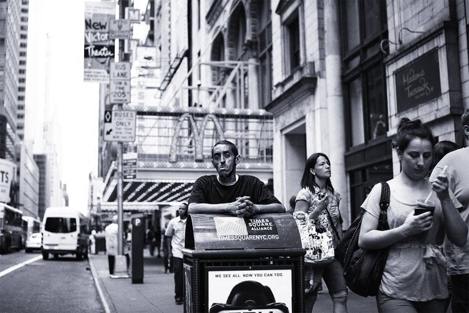 нью-йорк, манхеттен, улица, D_Runk