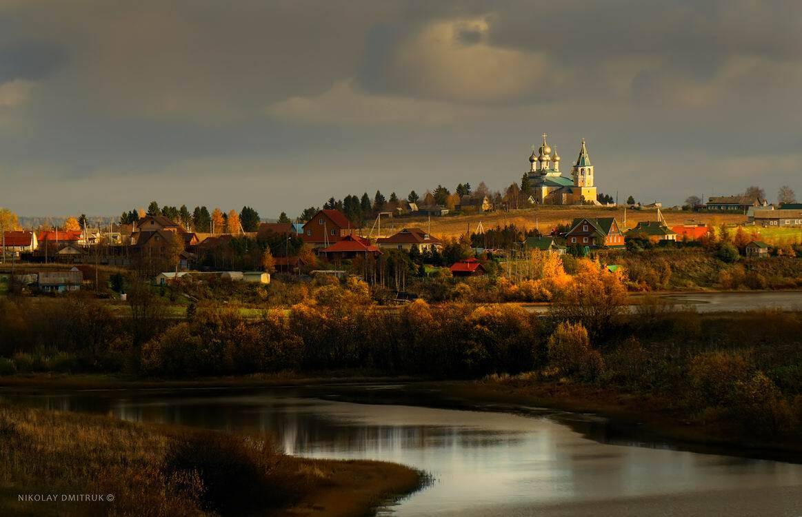 пейзаж, николай дмитрук