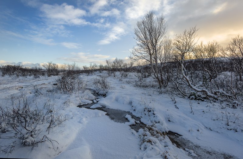 ...и октябрь месяц зимний фото превью