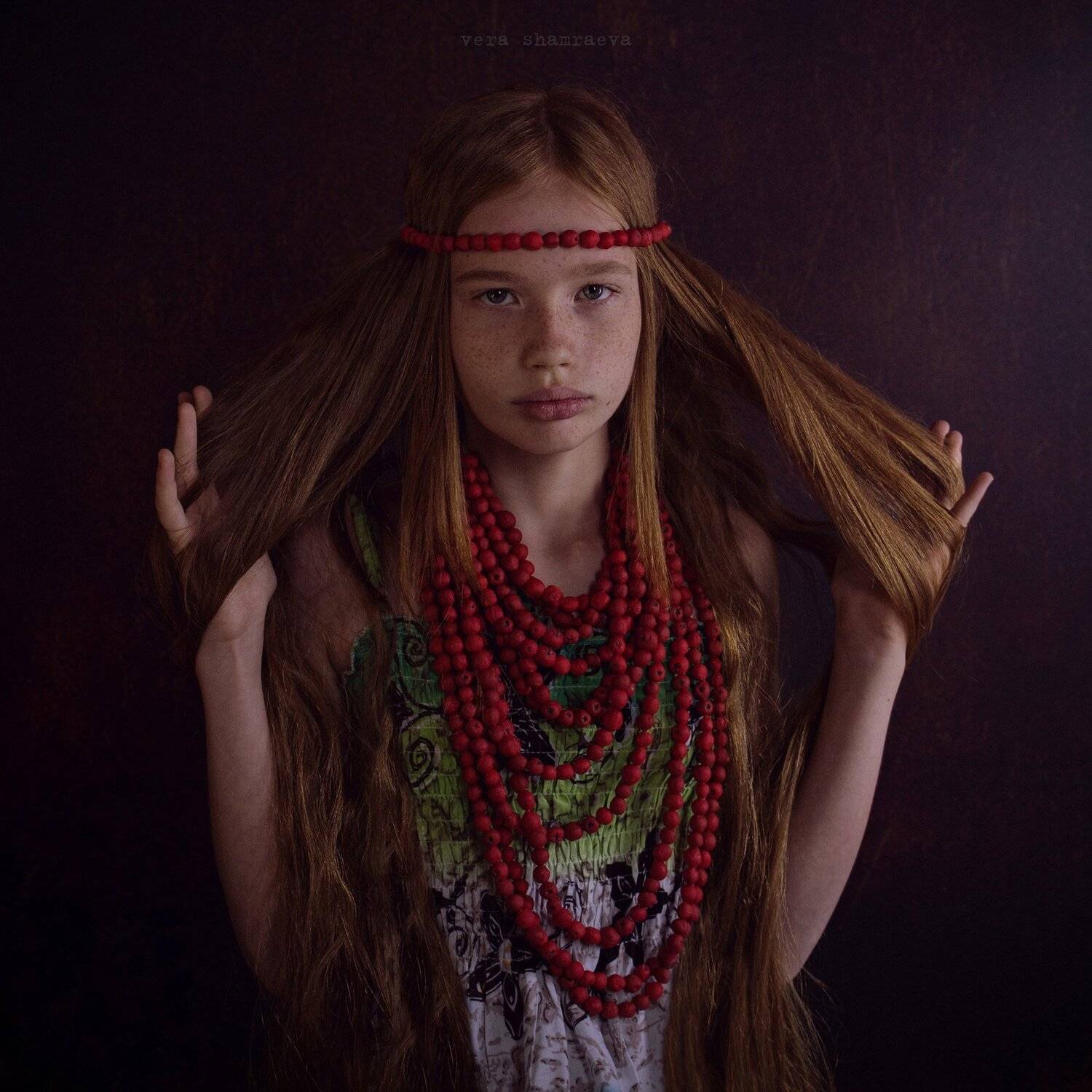 девочка осень , Вера Шамраева