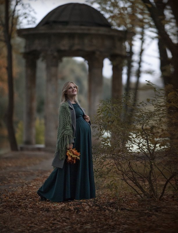 беременность фотосессиябеременности осень В ожидании чуда фото превью