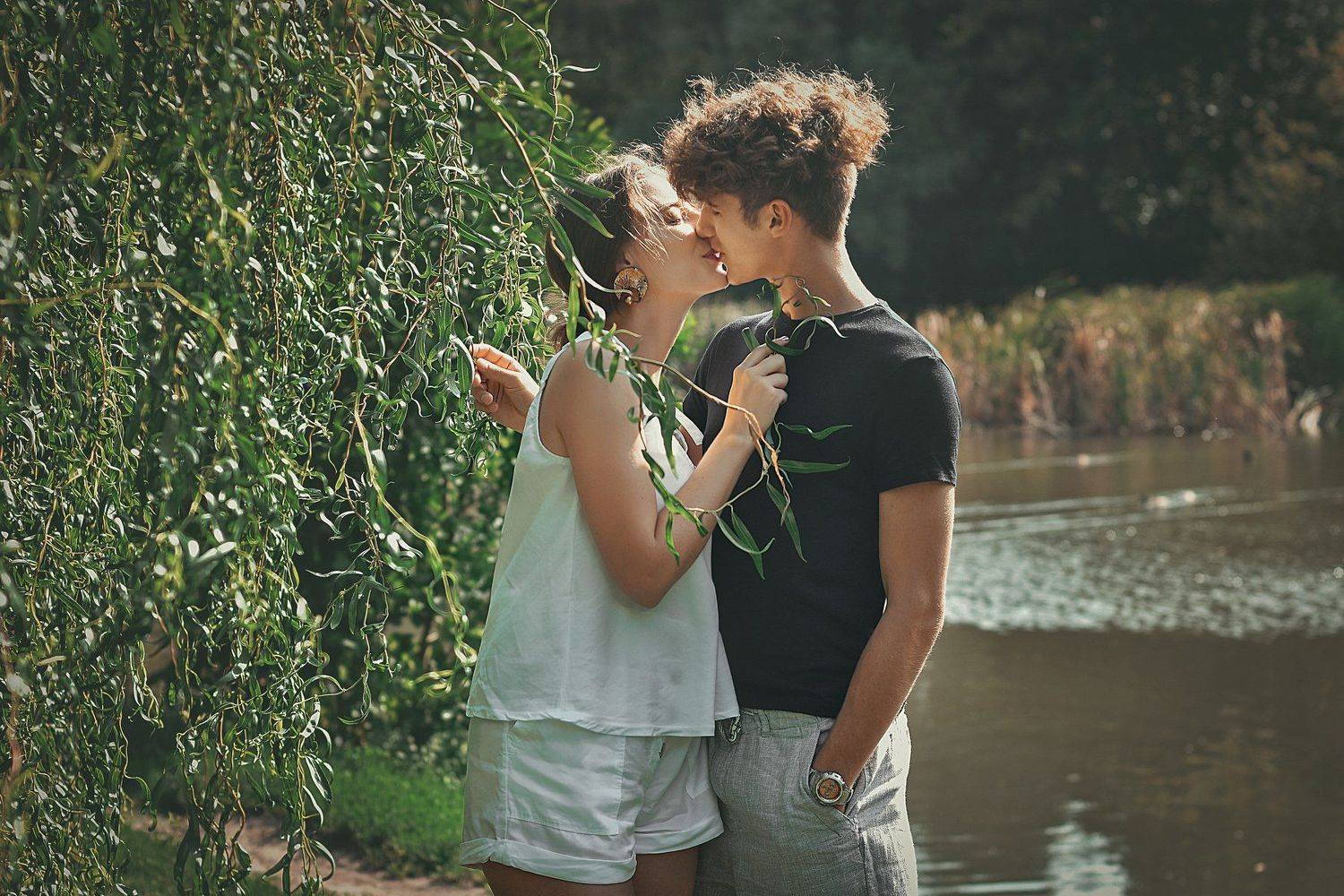 девушка, парень, природа, любовь, влюбленные, семья, первая любовь, Запорощенко Эльвира