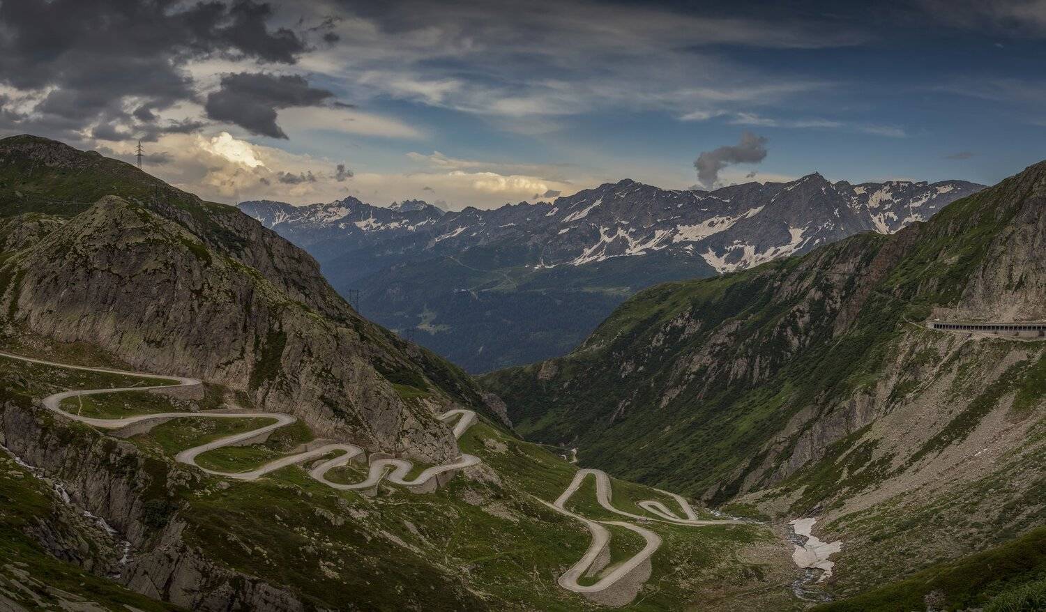 горы, дорога, альпы, Александр Безмолитвенный