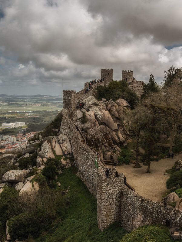 синтра, португалия, sintra Castelo dos Mouros фото превью