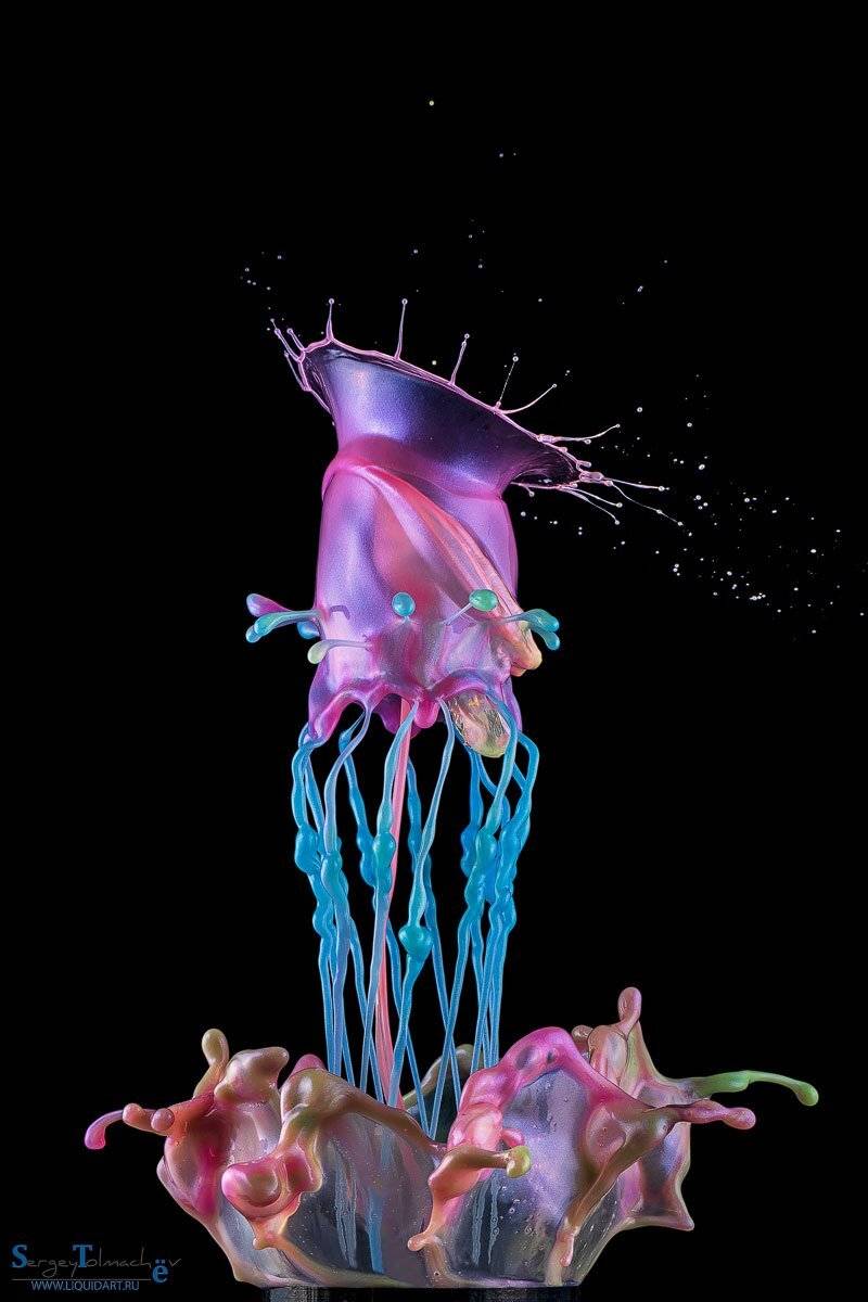 вода, капли, жидкость, макро, арт, liquid, liquidart, splash, drop,, Сергей Толмачев