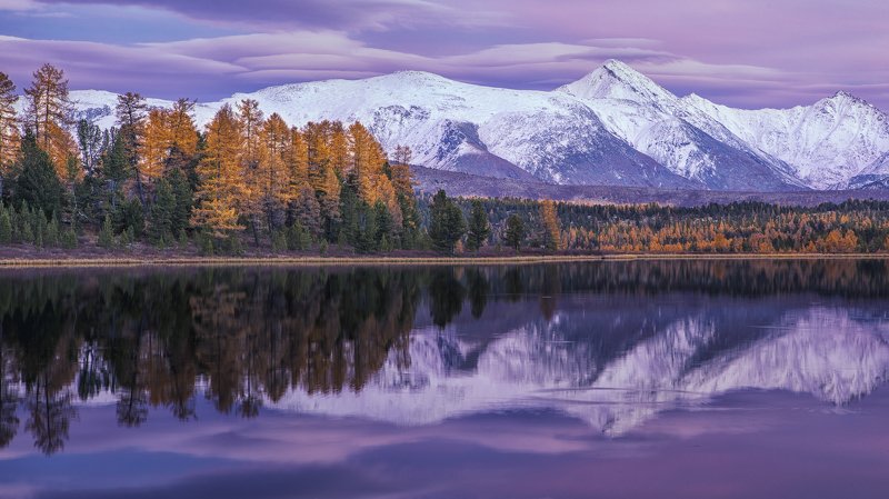 алтай, киделю Отражения оз. Киделю фото превью