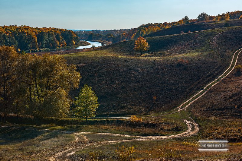 Осенний ландшафт фото превью