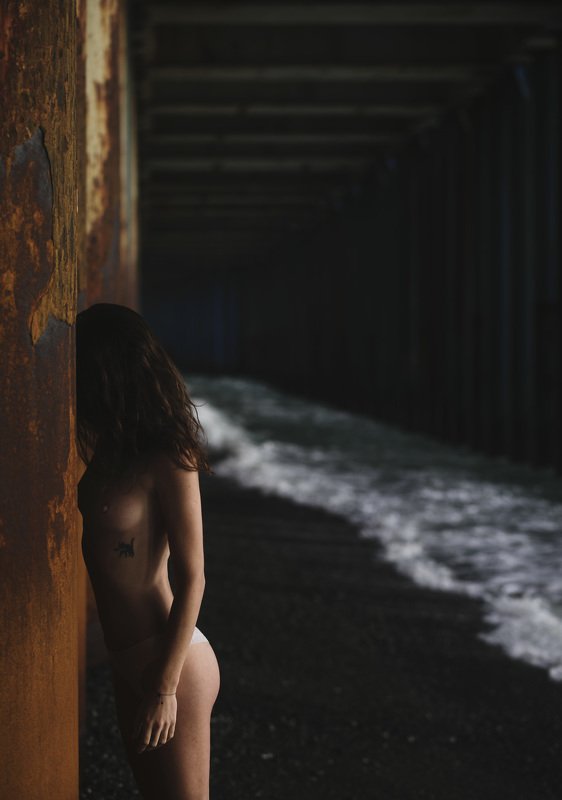 модель портрет стиль арт ню Vikky-cat. фото превью