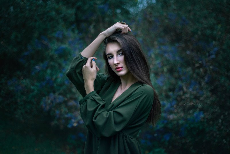 девушка, сказка, лето, волшебство, фото, арт, осень  фото превью