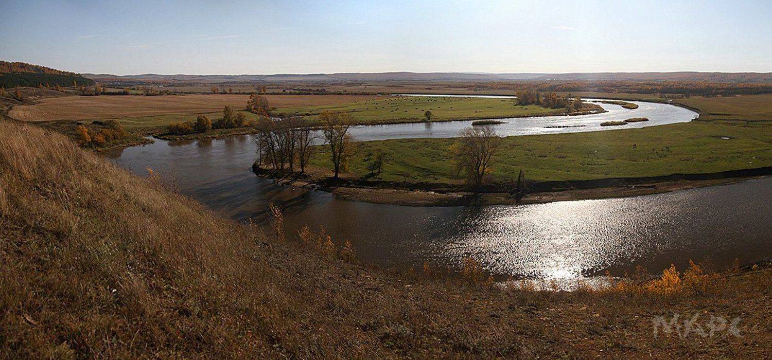пейзаж река ай башкирия, Шангареев Марс
