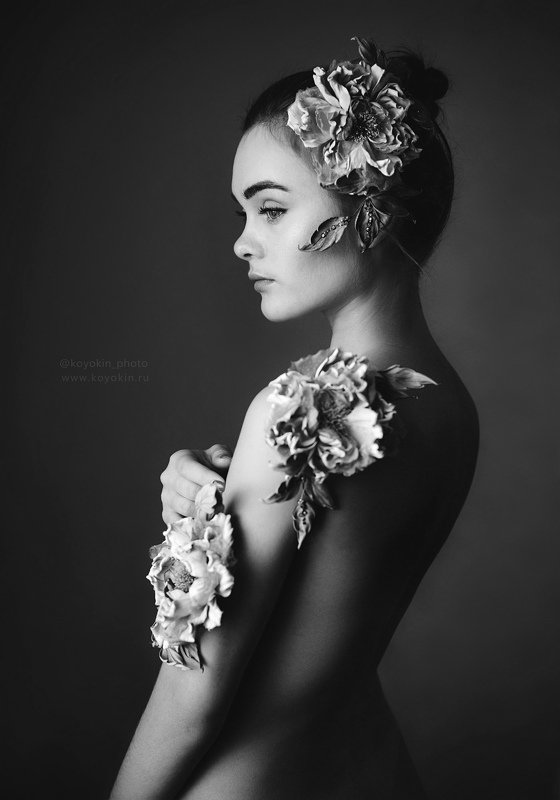 ню, фотосессия, эротика, арт-ню, nude, bnw, фотограф, коекин константин, чб, art, nu, koekinphoto * * * фото превью