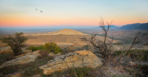 Горный пейзаж..