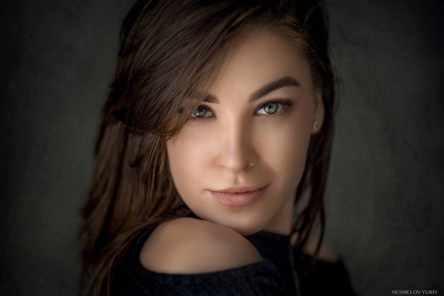 girl, portrait, art, девушка, портрет, Несмелов Юрий