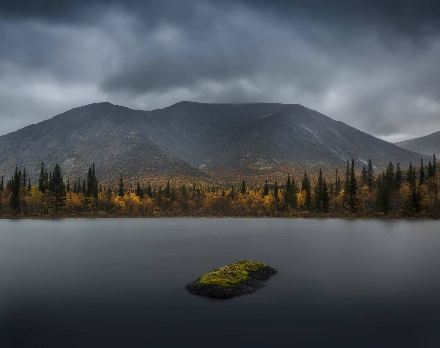 хибины, озеро, кольский, осень, река, выдержка, камень, Павел Ващенков