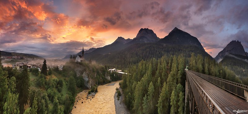 swiss,scuol,швейцария Единение фото превью