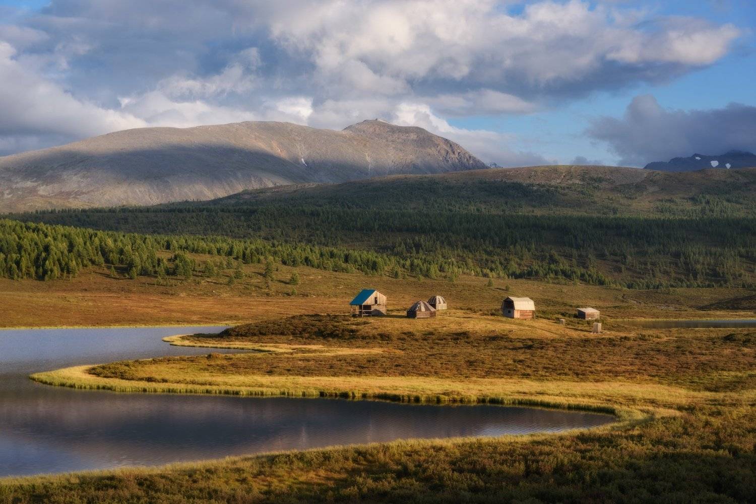 алтай, горный алтай, горы, курайский хребет, улаганские озера, улаганское нагорье, золотой час, улаганский район, турбаза, таежный лес, горная тундра, кедры, altai mountains, Алена Рубан