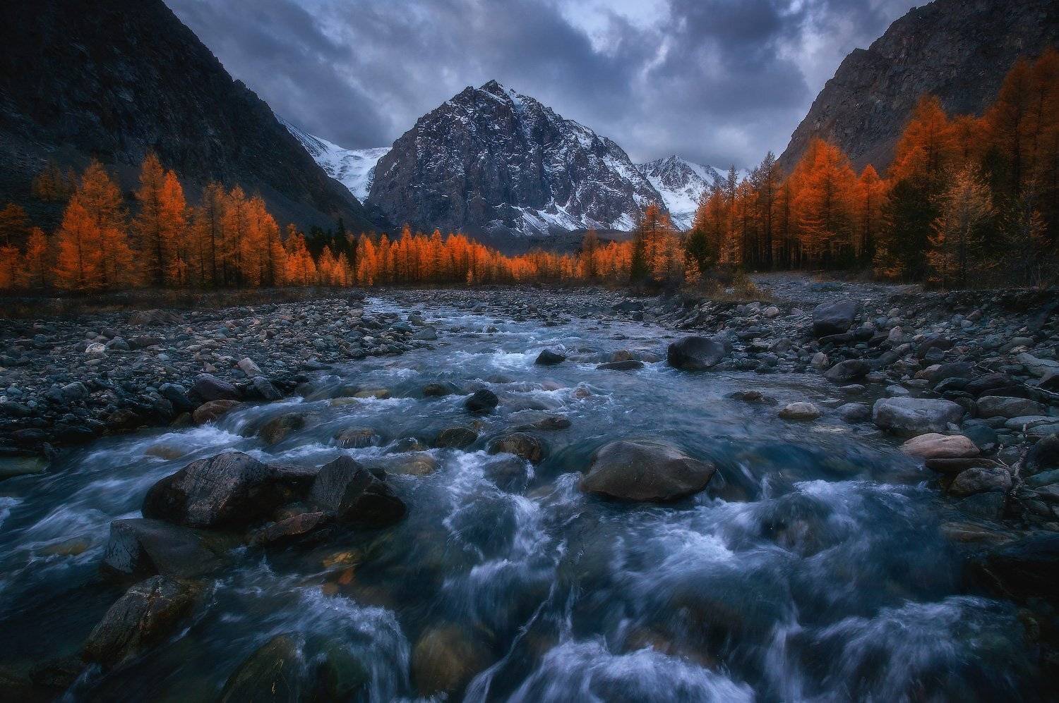 алтай, горы, актру, Владимир Ляпин