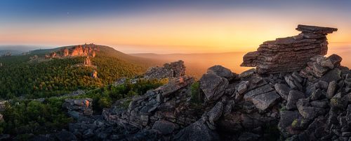 Панорама Колчимского камня
