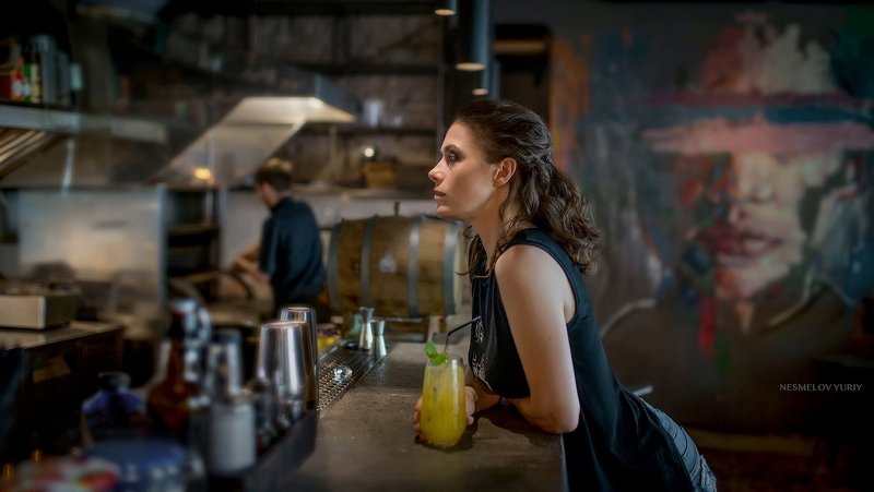 girl, portrait, art, девушка, портрет  фото превью