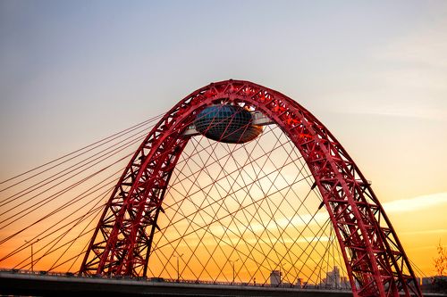 Живописный мост. Москва