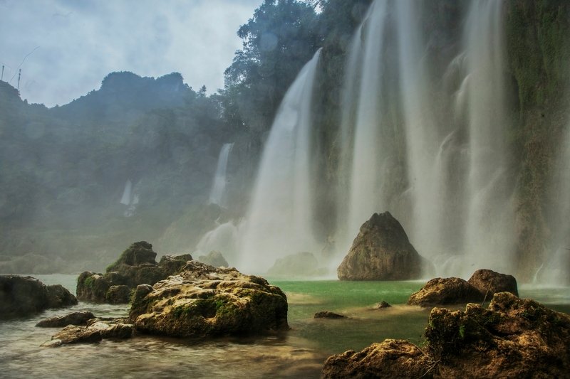 Ban Gioc waterfall фото превью