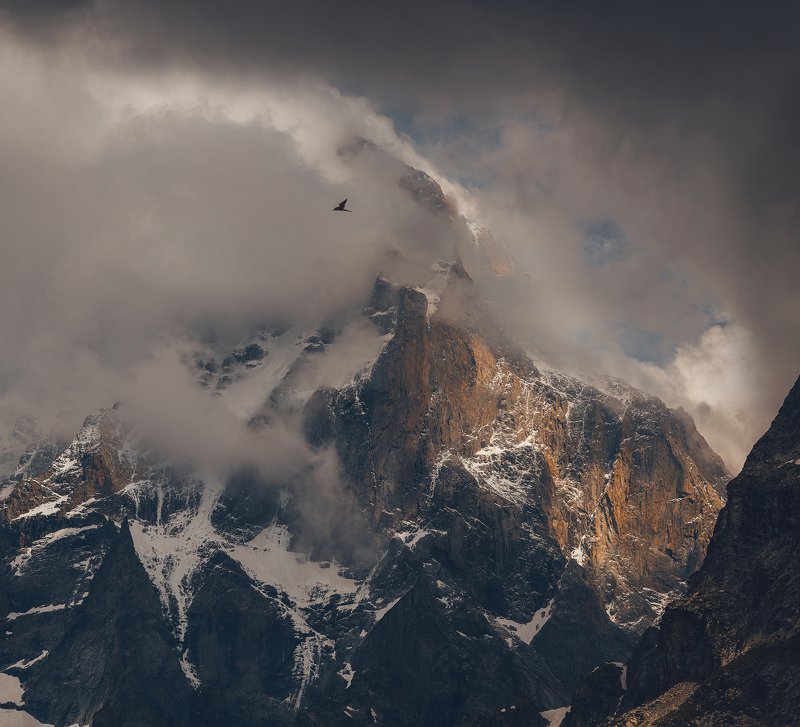 ушба, ушбинский ледник, сванетия, грузия Ушба фото превью