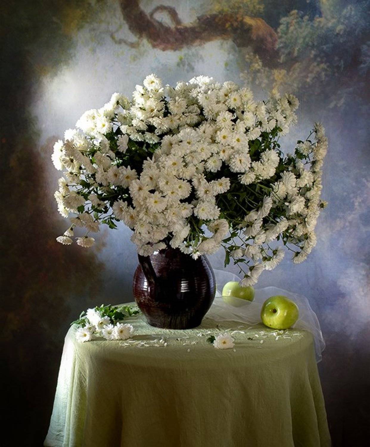 натюрморт, цветы, Оля