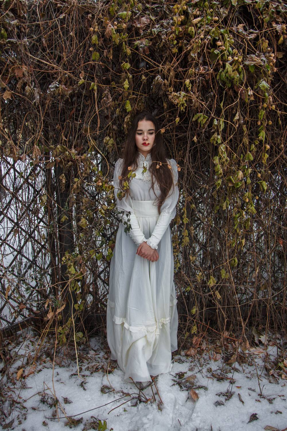 фото винтаж портрет осень, Marie Dashkova