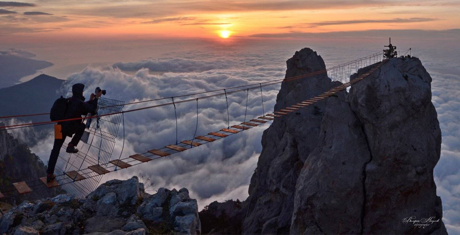 утро, рассвет, восход, крым, ай-петри, октябрь, фотограф, Валерий Наумов