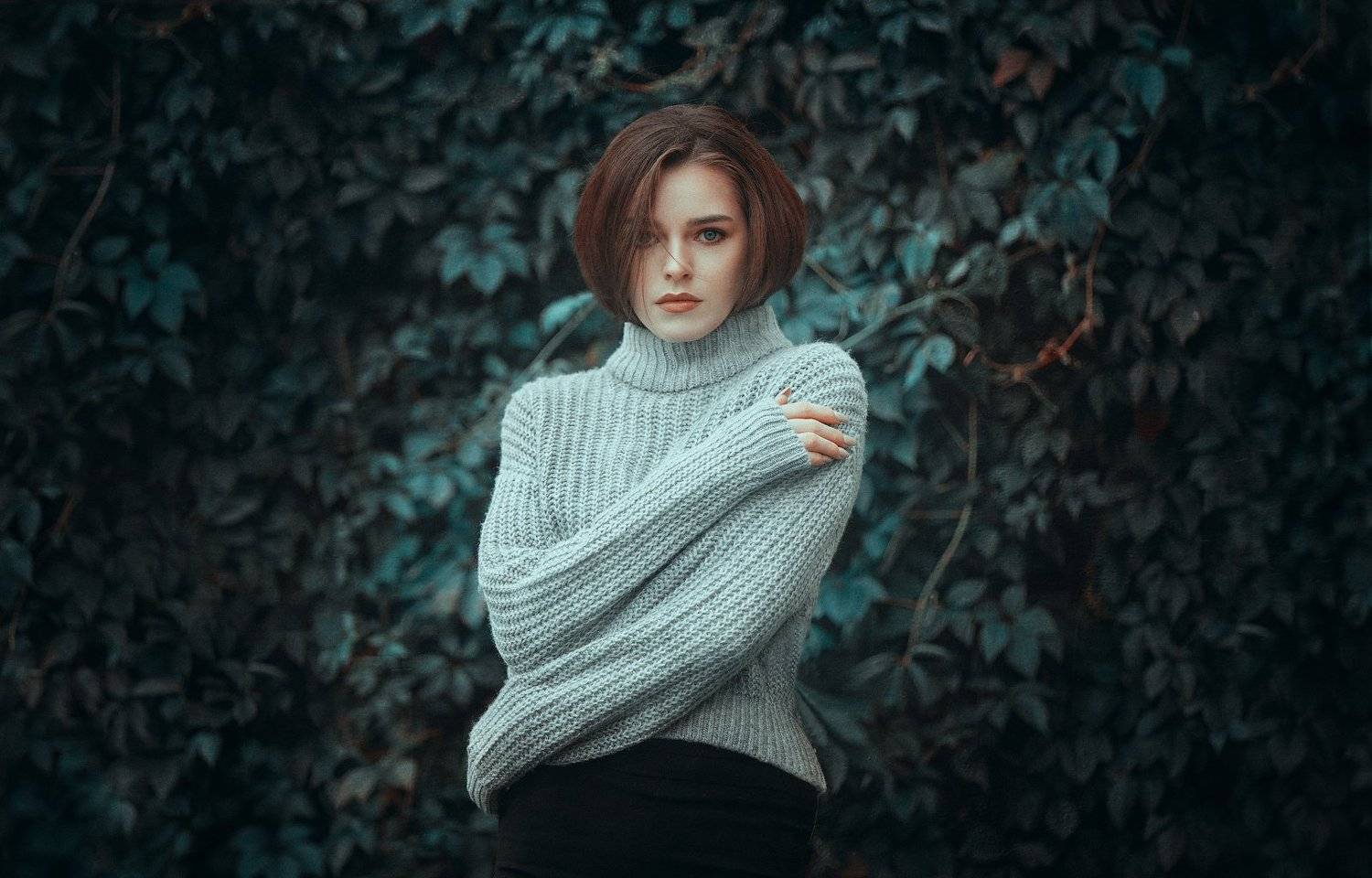 портрет,девушка,осень,арт-фото,, Андрей Воронин