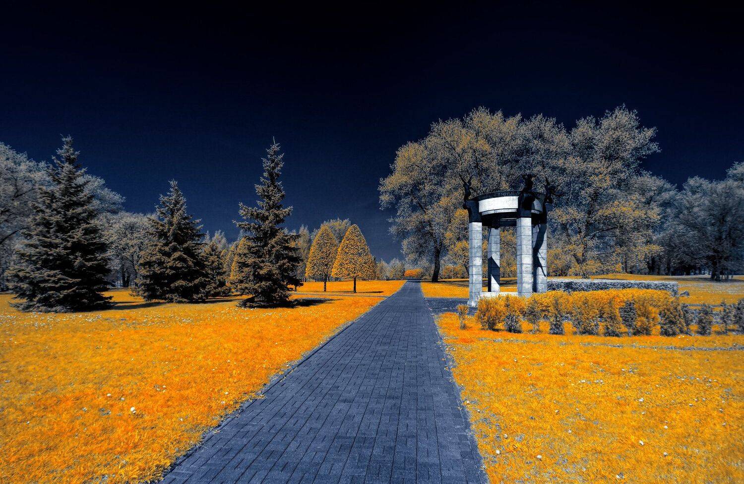 infrared,ик-фото,инфракрасное фото, инфракрасная фотография, пейзаж, весна, Sixten ( Сергей )