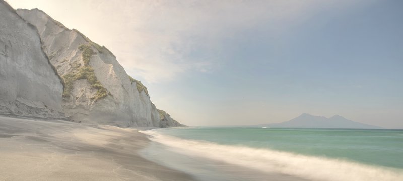 итуруп, пейзаж, путешествия, природа, горы. море Белые скалы фото превью