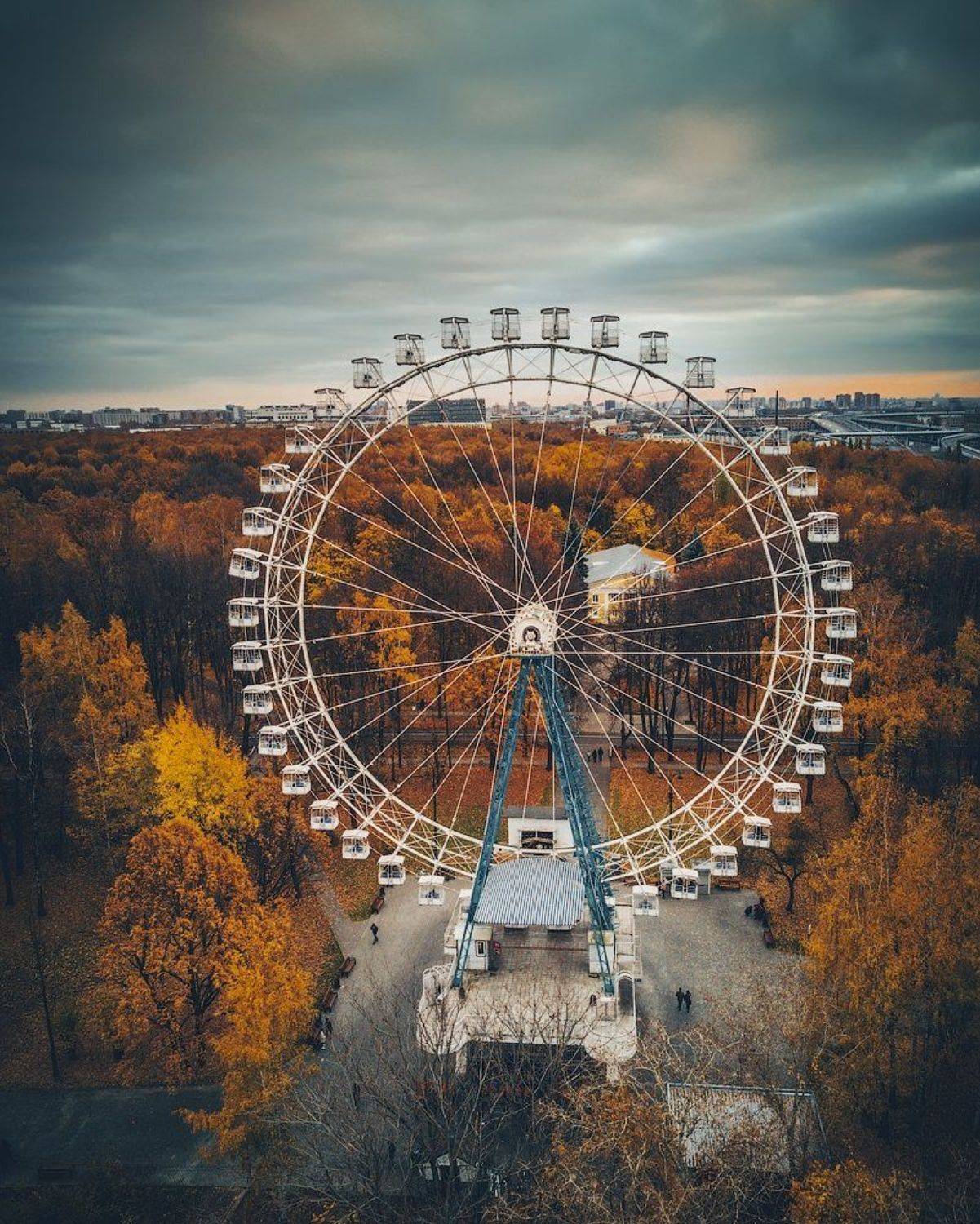 город, городской пейзаж, осень,  Дмитрий