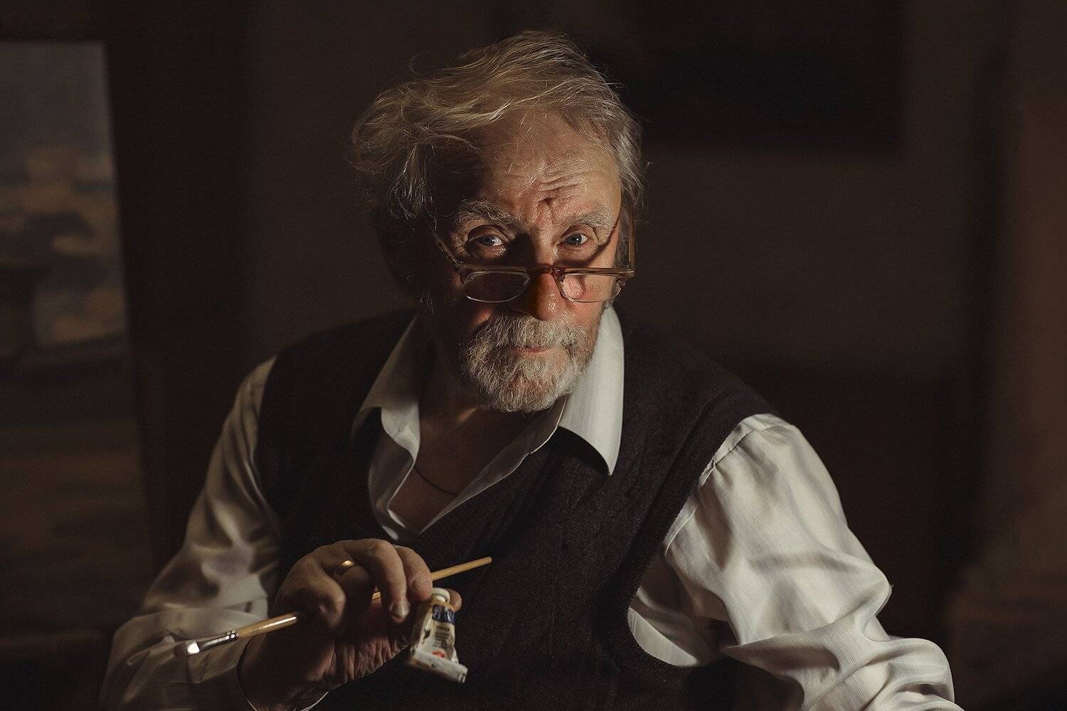 художник мастер мужскойпортрет портрет, Александр Калинин