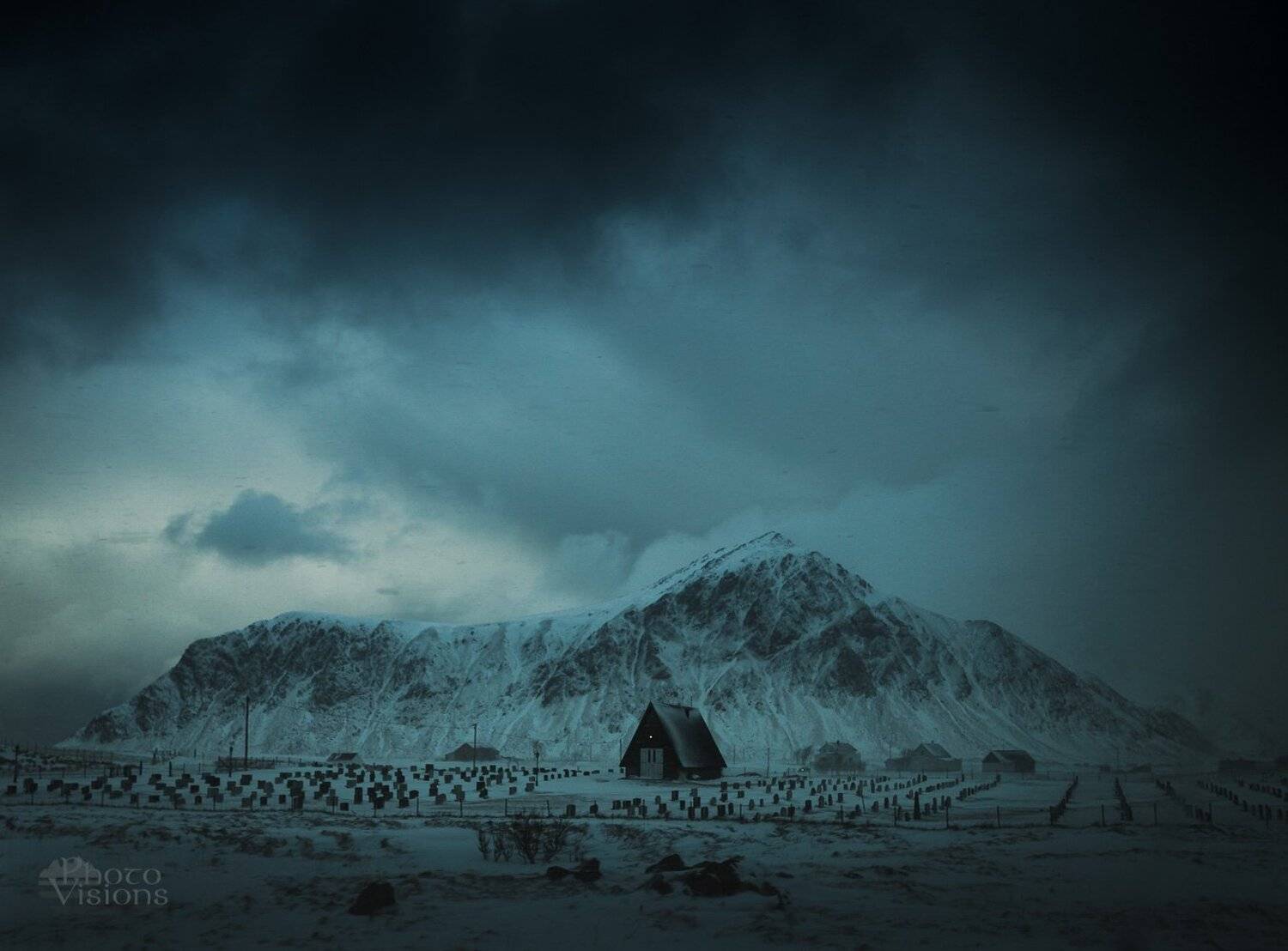 lofoten,flakstad,norway,norwegian,north,winter,wintertime,graveyard, Adrian Szatewicz